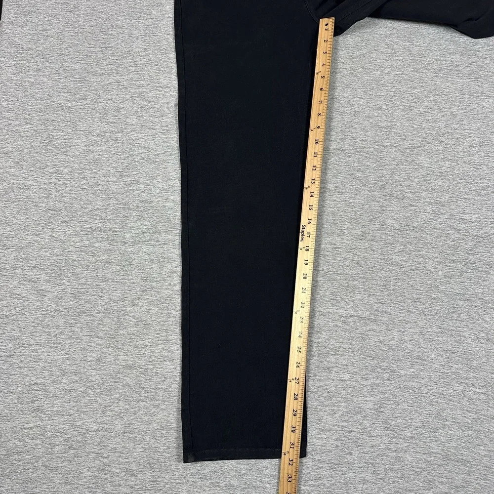 Dockers Pants Mens 33x32 Black All-Day 5-Pocket Straight Stretch City Tech